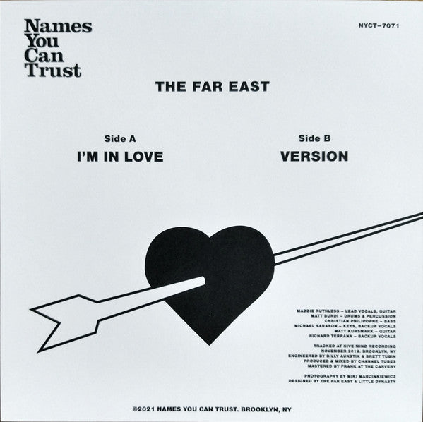 The Far East : I'm In Love (7")