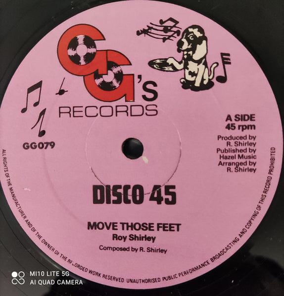 Roy Shirley : Move those feet (12", Maxi)