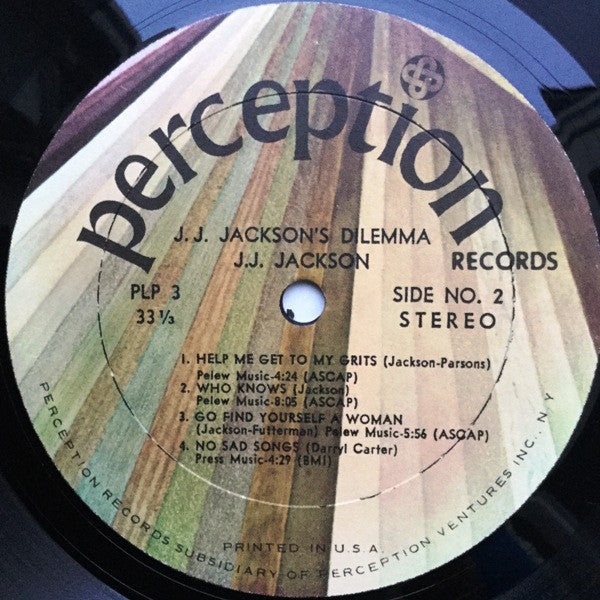 J.J. Jackson's Dilemma : J.J. Jackson's Dilemma (LP, Album)