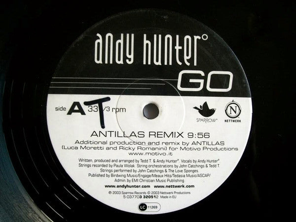 Andy Hunter : Go (12")