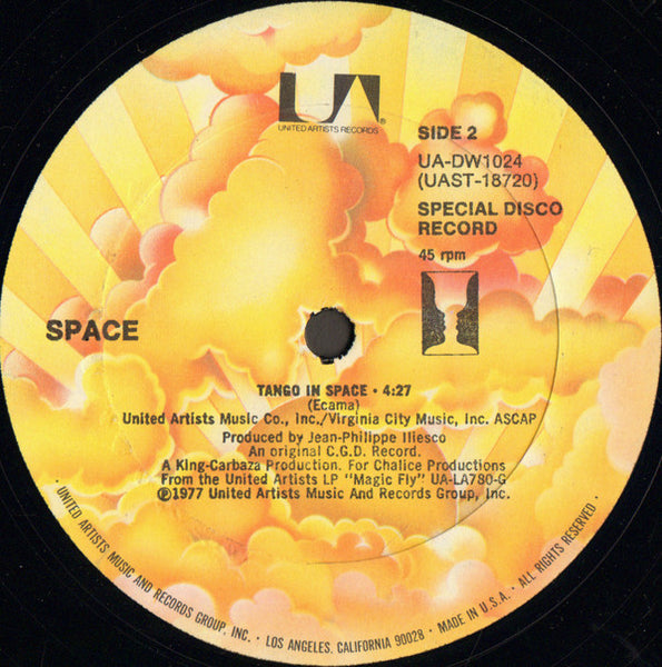 Space : Carry On, Turn Me On / Tango In Space (12")