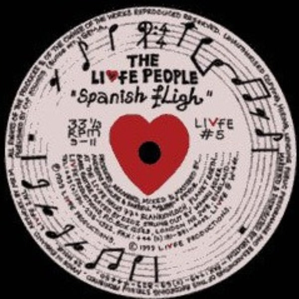 The Livfe People : Nu-Fonk (Step Three) / Spanish £Ligh (12")