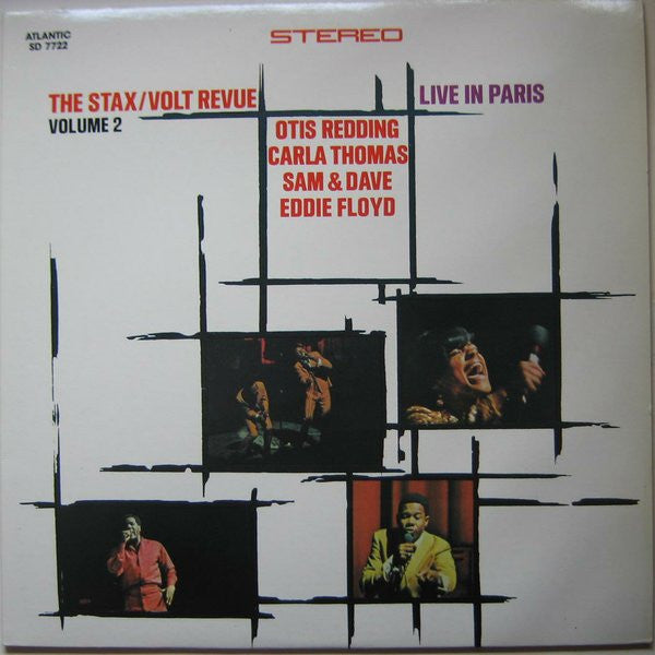 Various : The Stax / Volt Revue, Volume 2,  Live In Paris (LP, Album, RP)