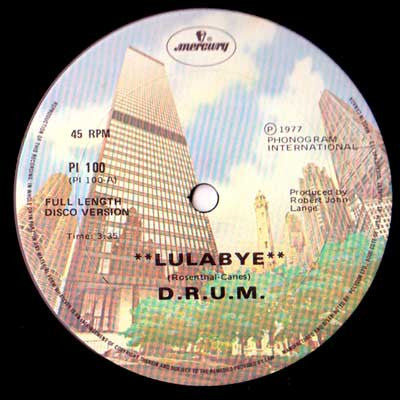 D-R-U-M : Lulabye (Disco) (12")