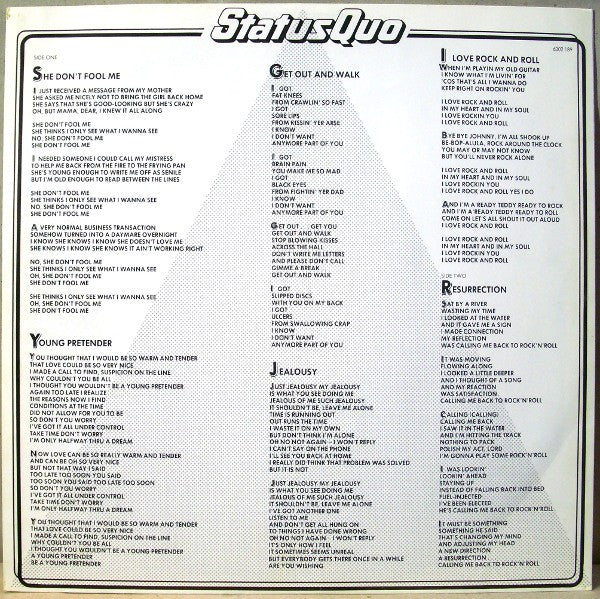 Status Quo : 1+9+8+2 = XX (LP, Album, Emb)