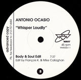 Antonio Ocasio : Whisper Loudly (12", Promo)