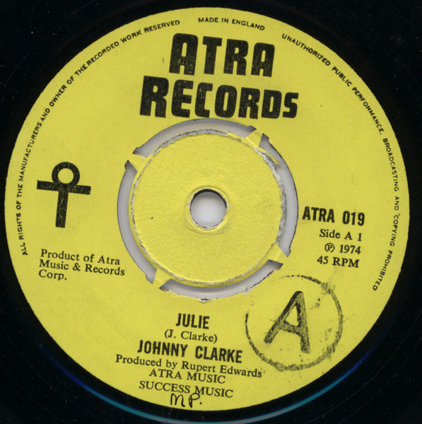 Johnny Clarke : Julie (7")