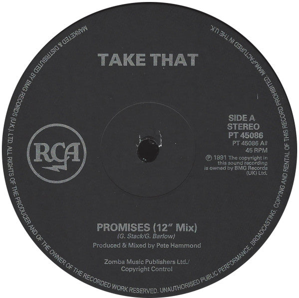 Take That : Promises (12", Single)