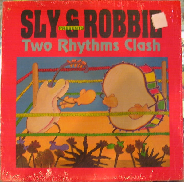Sly & Robbie : Two Rhythms Clash (LP, Comp)