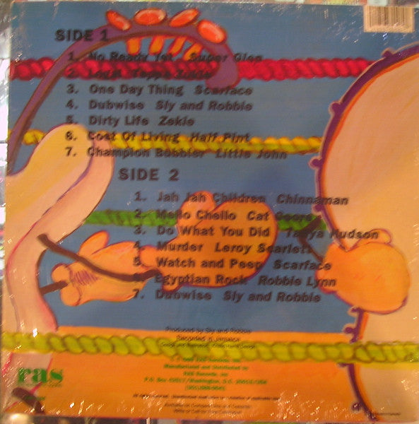 Sly & Robbie : Two Rhythms Clash (LP, Comp)