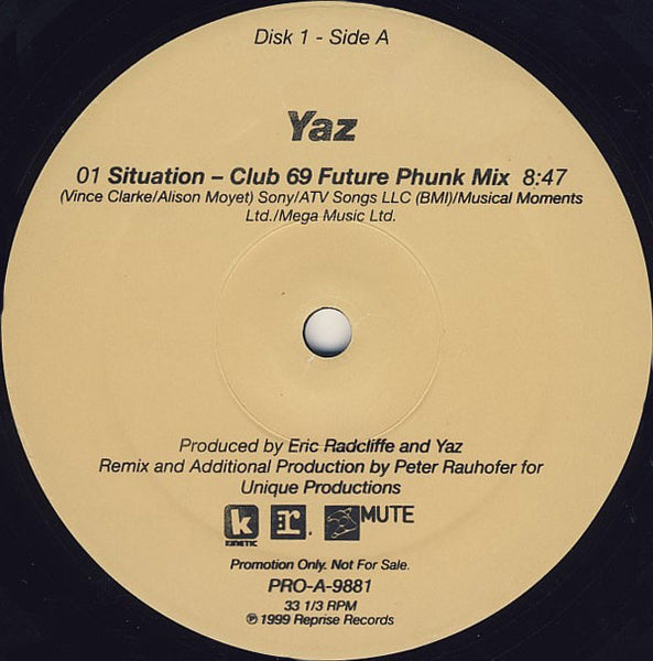 Yazoo : Situation (2x12", Promo)