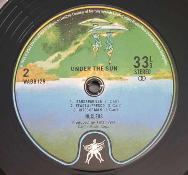 Nucleus (3) : Under The Sun (LP, Album, RM)