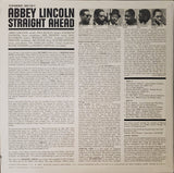 Abbey Lincoln : Straight Ahead (LP, Album, RE, RM, 180)