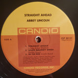 Abbey Lincoln : Straight Ahead (LP, Album, RE, RM, 180)