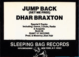 Dhar Braxton : Jump Back (Set Me Free) (12")