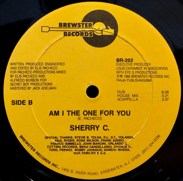 Sherry C. : Am I The One For You (12")