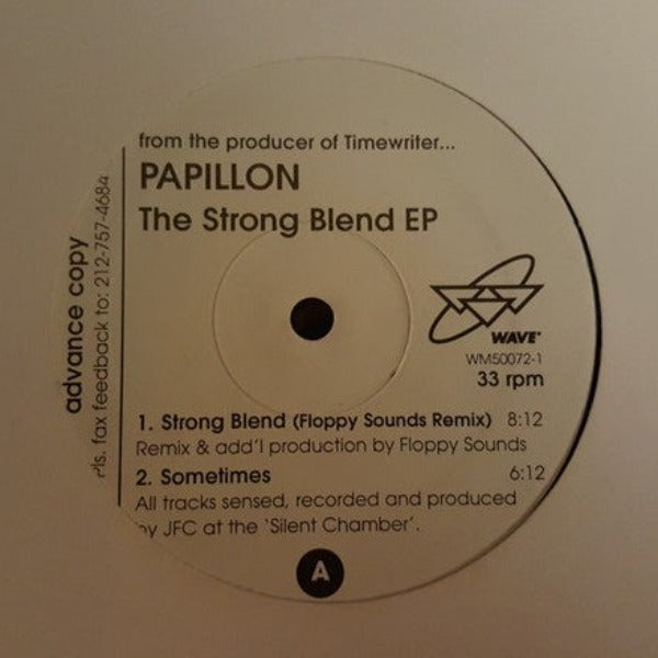 Papillon : The Strong Blend EP (12", EP, Promo)