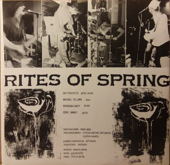 Rites Of Spring : Rites Of Spring (LP, Album, RP)