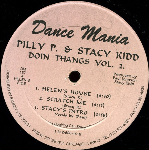 Pilly P. & Stacy Kidd : Doin Thangs Vol. 2 (12")