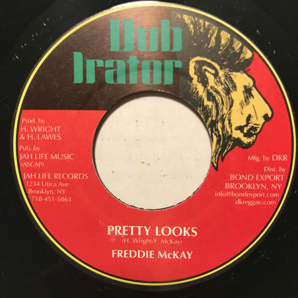 Freddie McKay : Pretty Looks (7")