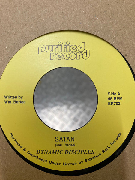 Dynamic Disciples : Satan / Sharing (7", Ltd, RP, 300)