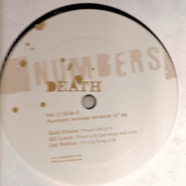 Numbers : Death Vol. 2 (12", EP)