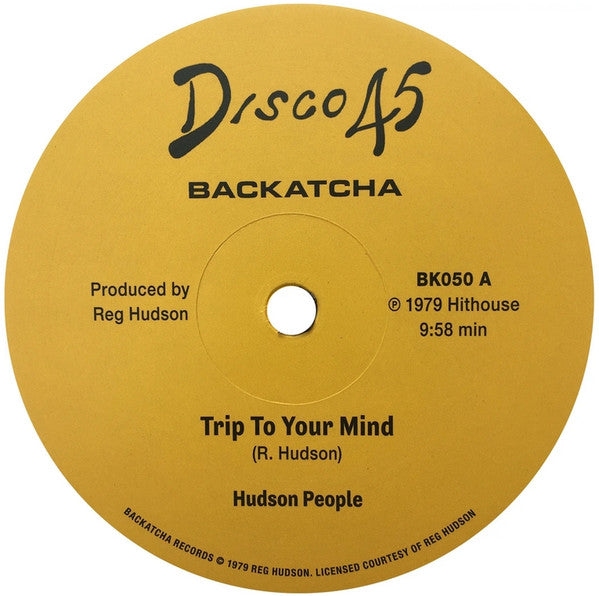 Hudson People : Trip To Your Mind (12")