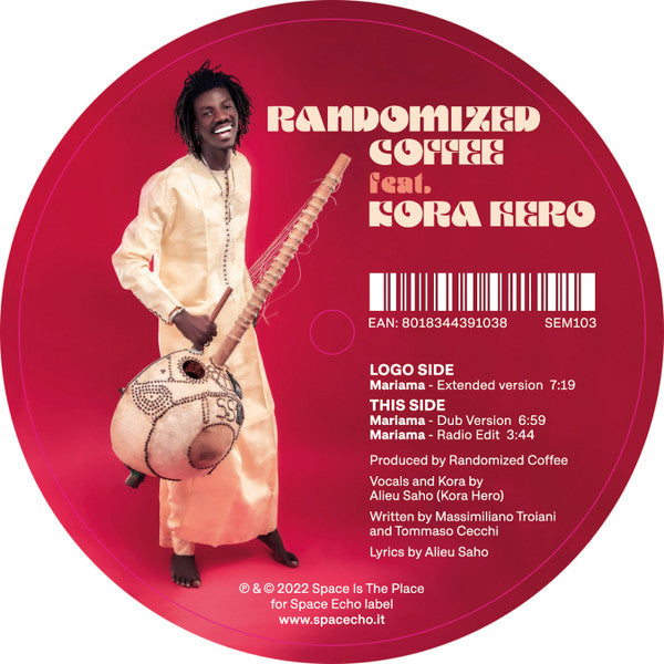Randomized Coffee, Kora Hero : Mariama (12", EP + File, AIFF, MP3, WAV, EP)
