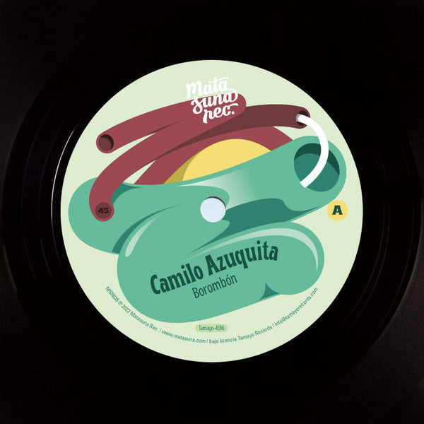 Camilo Azuquita, Panama Brass : Borombón / Con La Mano En La Biblia (7", Ltd, RE, RM)