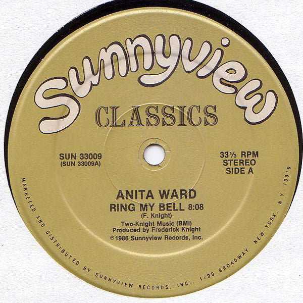 Anita Ward : Ring My Bell (12", Single, RE)