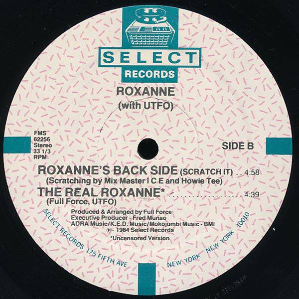 The Real Roxanne With UTFO : The Real Roxanne (12")