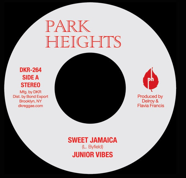 Junior Vibes : Sweet Jamaica (7", Single)