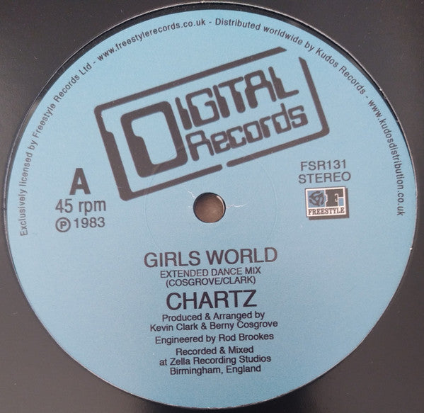Chartz : Girls World (12", Ltd, RE)