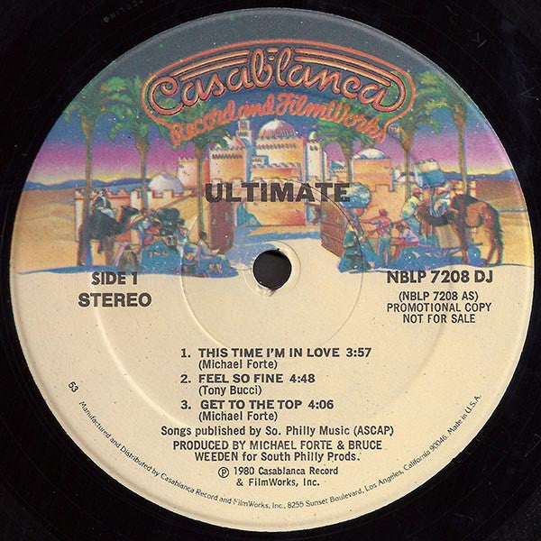 Ultimate (3) : Ultimate II (LP, Album, Promo)