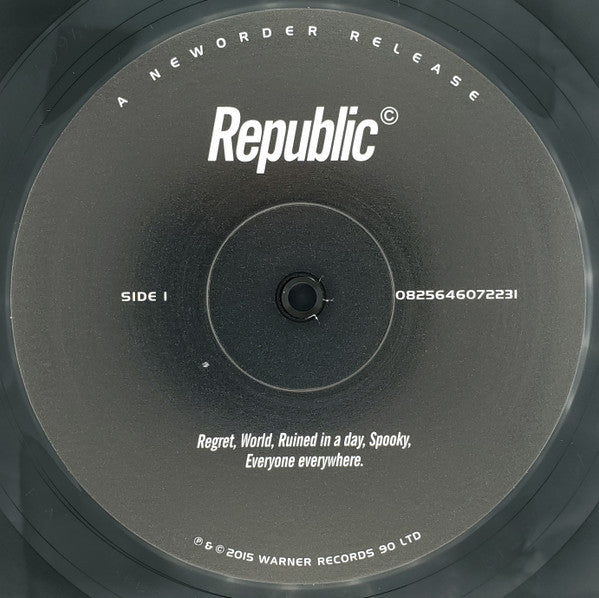 NewOrder* : Republic (LP, Album, RE, RM, 180)