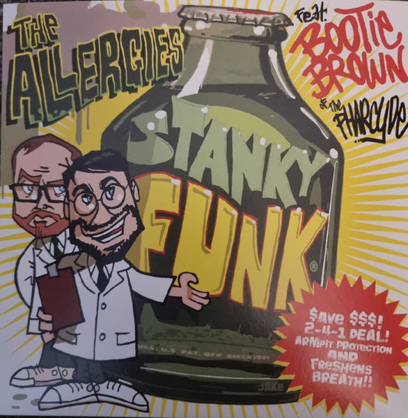 The Allergies : Stanky Funk (7")