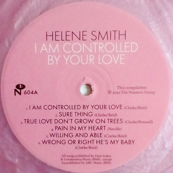Helene Smith : I Am Controlled By Your Love (LP, Comp, Pin)