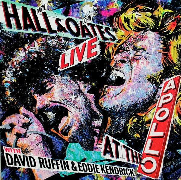 Daryl Hall & John Oates With David Ruffin & Eddie Kendrick* : Live At The Apollo (LP, Album)
