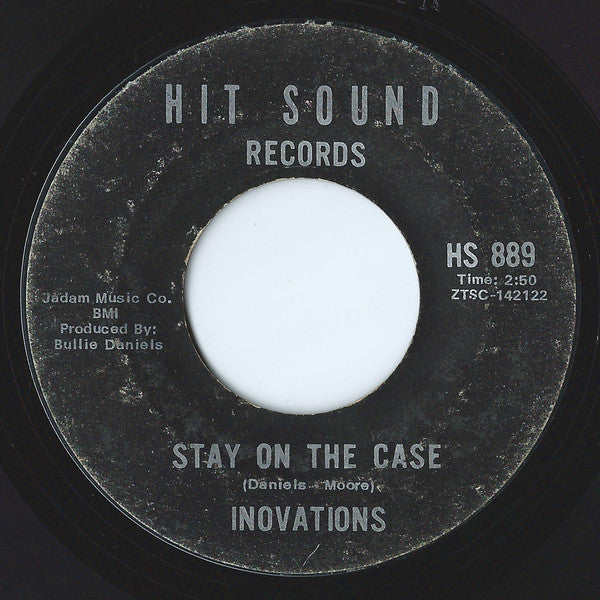 Inovations : Stay On The Case (7", Styrene)