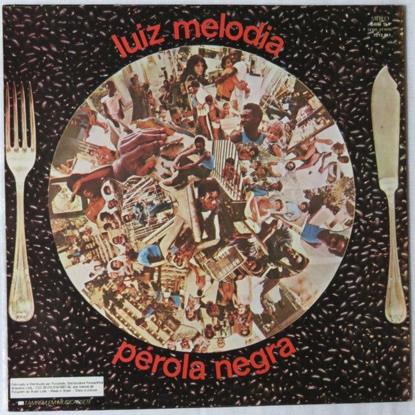 Luiz Melodia : Pérola Negra (LP, Album, RE)