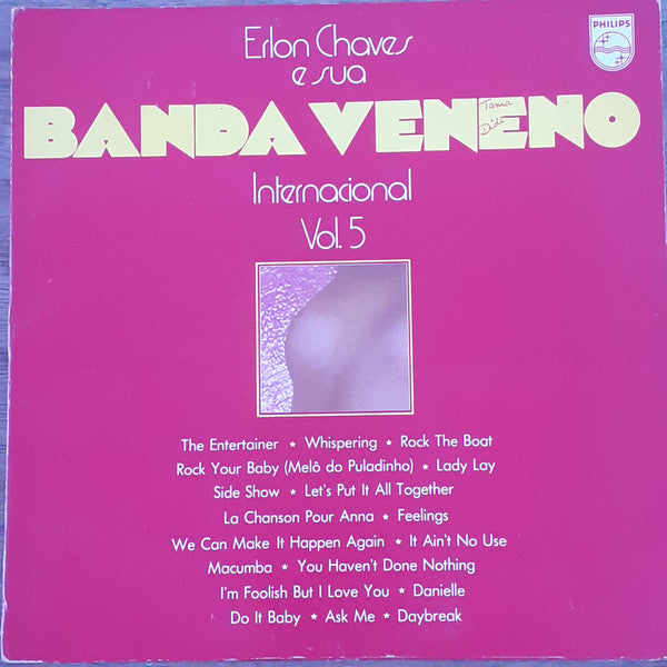 Erlon Chaves E Sua Banda Veneno : Banda Veneno Internacional Vol.5 (LP, Album)