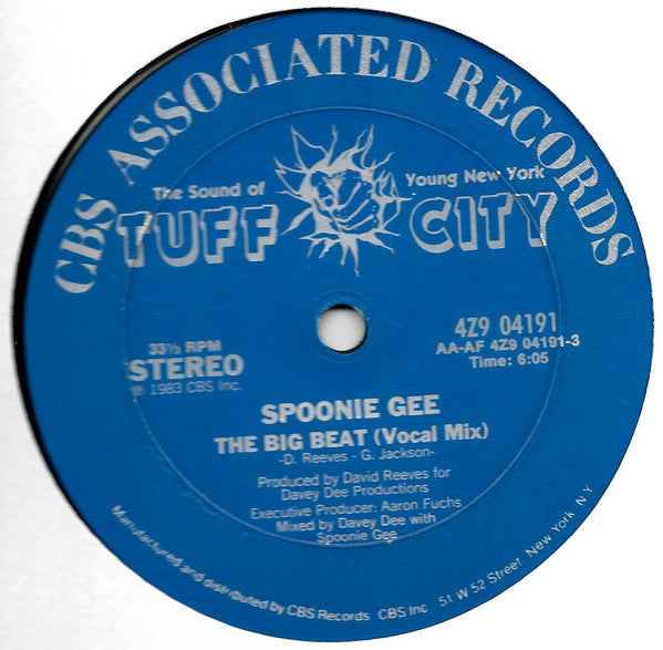 Spoonie Gee : The Big Beat (12")