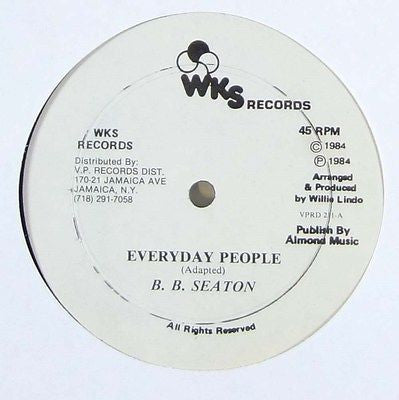 B.B. Seaton : Everyday People (12")