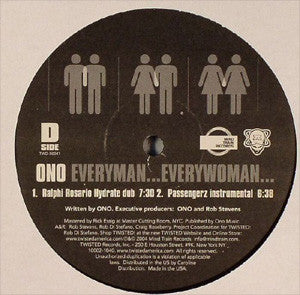 Yoko Ono : Everyman... Everywoman... (2x12")