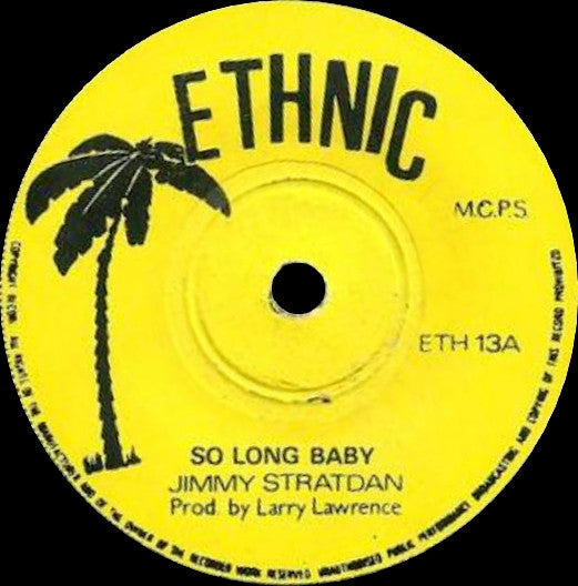 Jimmy Stratdan / Winston Wright : So Long Baby / Larry's Mood (7")