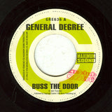 General Degree / Lenkie & Frenchie : Buss The Door (7")