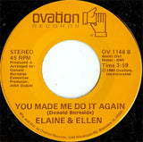 Elaine And Ellen : Fill Me Up (7", Single)