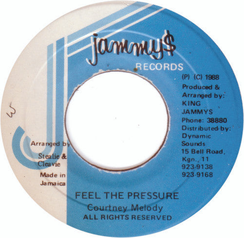 Courtney Melody : Feel The Pressure (7")