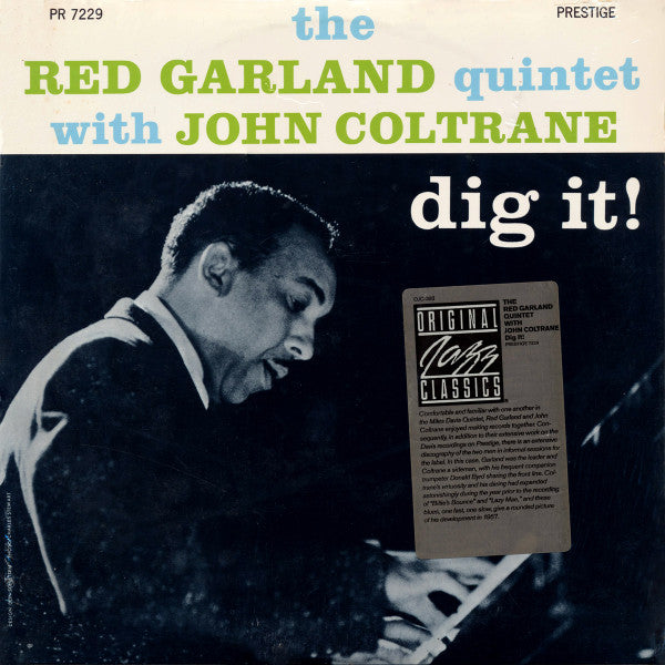 The Red Garland Quintet With John Coltrane : Dig It! (LP, Album, RE, RM)