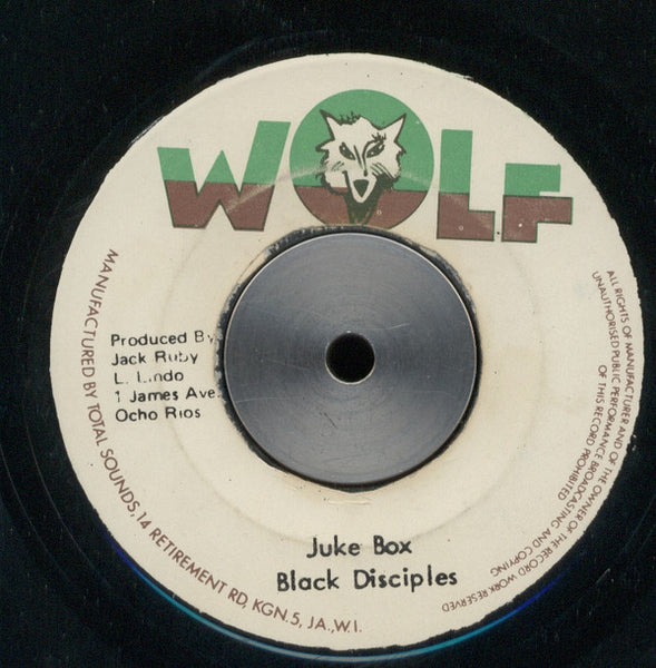 David Laroo And The Black Disciples : Peepin' Juke Box / Juke Box (7")